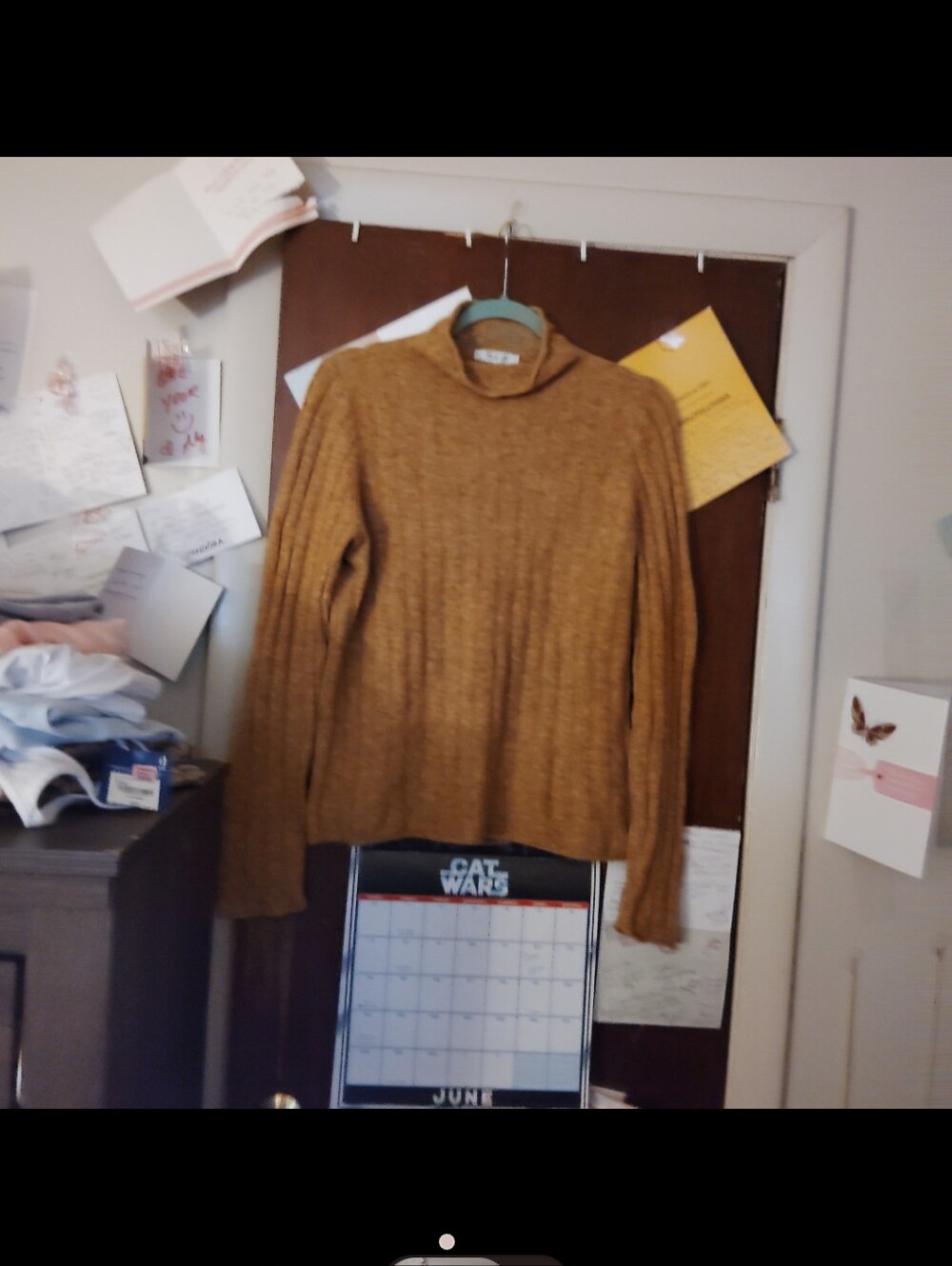 MADEWELL Donegal Evercrest Turtleneck Ribbed Sweater - Medium - Picture 6 of 11